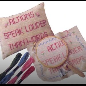 Pleasant Company Samantha's Embroidery Sampler Portfolios of Pastimes Craft Kit